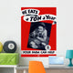 Digitally Restored War Propaganda Wall Decal Design 137