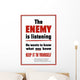 Digitally Restored War Propaganda Wall Decal Design 135