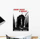Digitally Restored War Propaganda Wall Decal Design 131