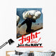 Digitally Restored War Propaganda Wall Decal Design 129