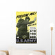 Digitally Restored War Propaganda Wall Decal Design 128
