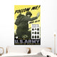 Digitally Restored War Propaganda Wall Decal Design 128