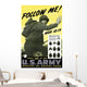 Digitally Restored War Propaganda Wall Decal Design 128