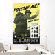 Digitally Restored War Propaganda Wall Decal Design 128