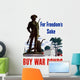 Digitally Restored War Propaganda Wall Decal Design 127