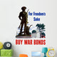 Digitally Restored War Propaganda Wall Decal Design 127