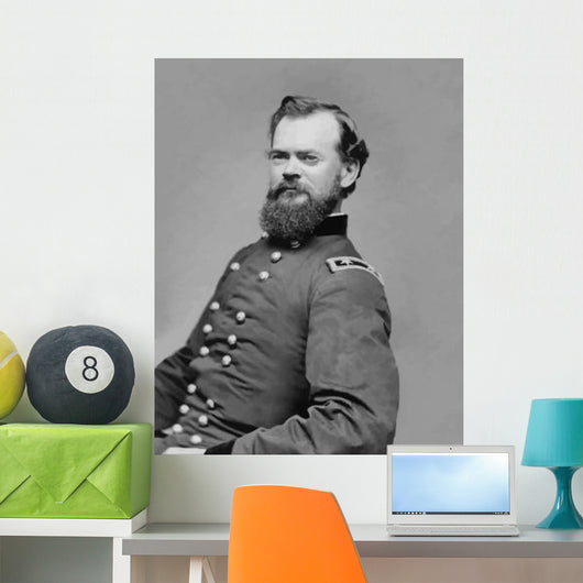 Digitally Restored Vector Portrait Wall Decal Design 25