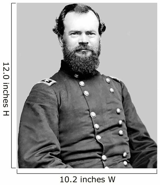Digitally Restored Vector Portrait Wall Decal Design 24