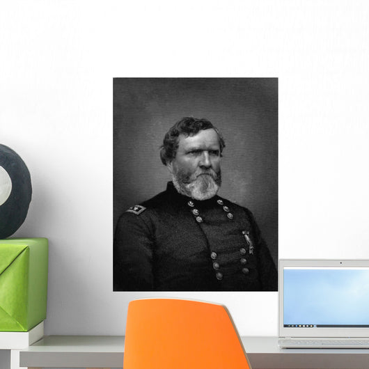Digitally Restored Vector Portrait Wall Decal Design 23