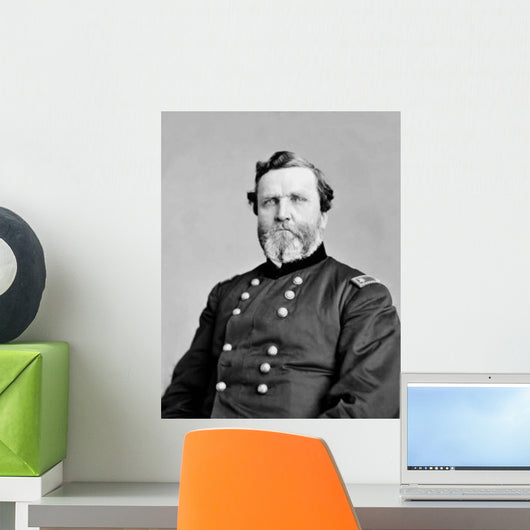Digitally Restored Vector Portrait Wall Decal Design 22