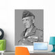Digitally Restored Vector Portrait Wall Decal Design 20