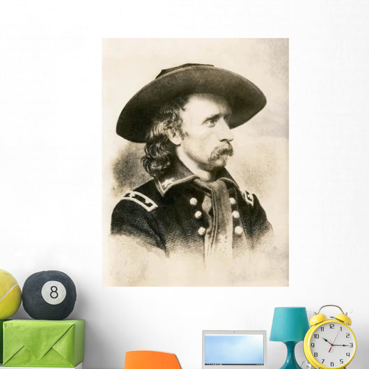 Digitally Restored Vector Portrait Wall Decal Design 19