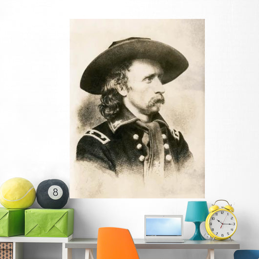 Digitally Restored Vector Portrait Wall Decal Design 19