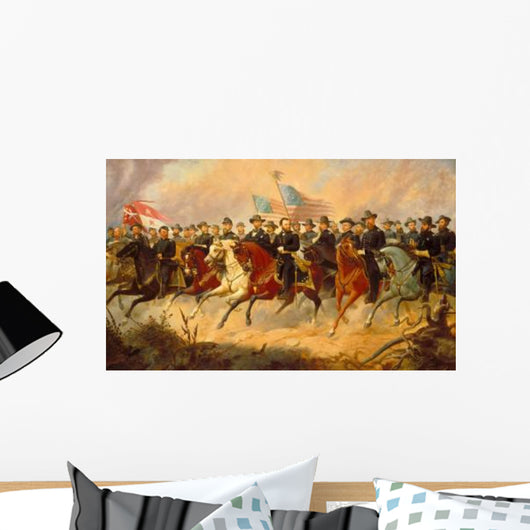 Digitally Restored Vector Painting Wall Decal Design 13