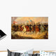 Digitally Restored Vector Painting Wall Decal Design 13