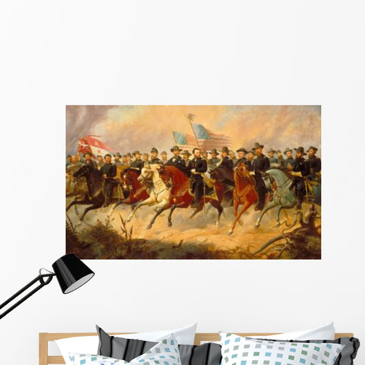 Digitally Restored Vector Painting Wall Decal Design 13