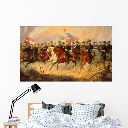 Digitally Restored Vector Painting Wall Decal Design 13