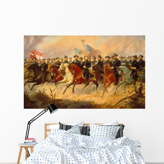 Digitally Restored Vector Painting Wall Decal Design 13