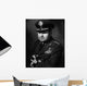 Digitally Restored Vector Portrait Wall Decal Design 16