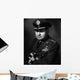Digitally Restored Vector Portrait Wall Decal Design 16