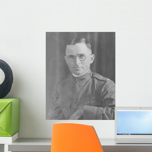 Digitally Restored Vector Portrait Wall Decal Design 15
