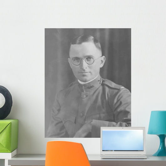 Digitally Restored Vector Portrait Wall Decal Design 15