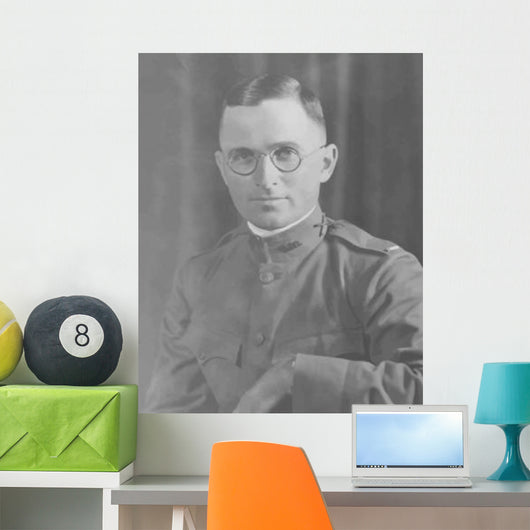 Digitally Restored Vector Portrait Wall Decal Design 15