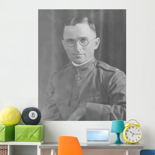 Digitally Restored Vector Portrait Wall Decal Design 15