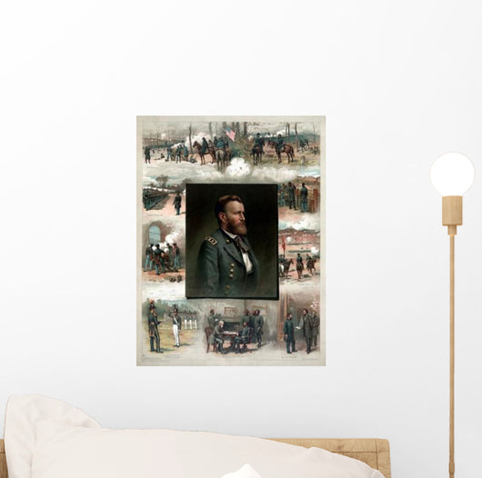 Digitally Restored American History Wall Decal Design 3