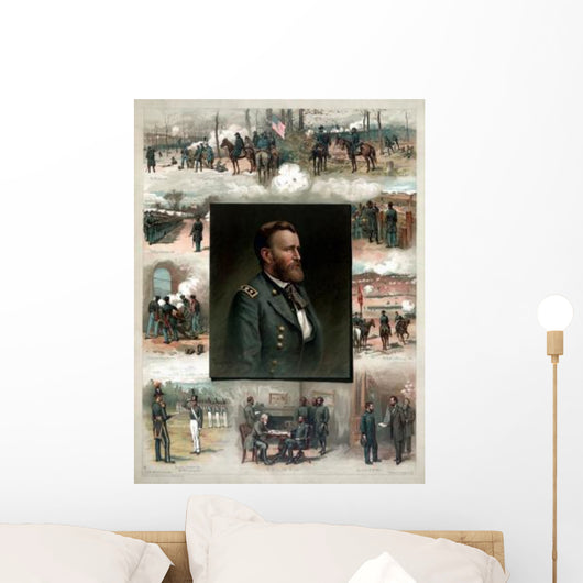 Digitally Restored American History Wall Decal Design 3