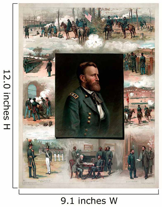 Digitally Restored American History Wall Decal Design 3