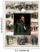Digitally Restored American History Wall Decal Design 3