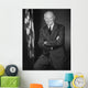 Digitally Restored Vector Portrait Wall Decal Design 14