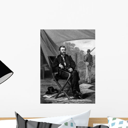 Digitally Restored Vector Portrait Wall Decal Design 13
