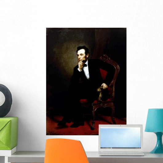 Digitally Restored Vector Painting Wall Decal Design 11