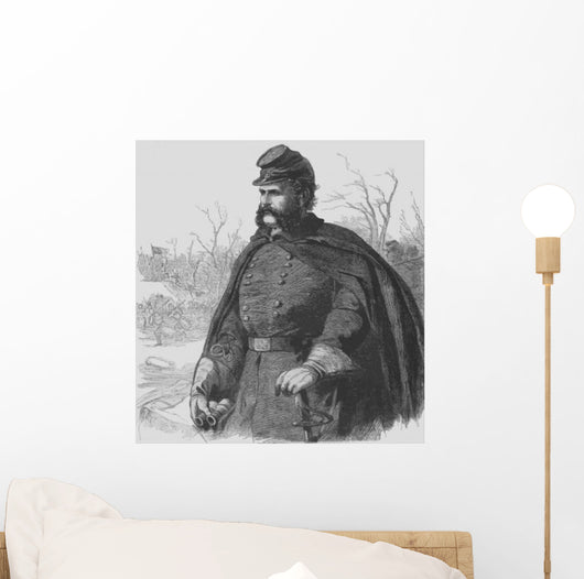Digitally Restored Vector Portrait Wall Decal Design 12