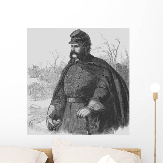 Digitally Restored Vector Portrait Wall Decal Design 12