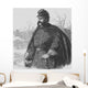 Digitally Restored Vector Portrait Wall Decal Design 12