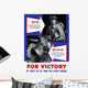 Digitally Restored War Propaganda Wall Decal Design 120