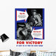 Digitally Restored War Propaganda Wall Decal Design 120