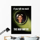 Digitally Restored War Propaganda Wall Decal Design 116
