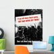 Digitally Restored War Propaganda Wall Decal Design 115