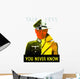 Digitally Restored War Propaganda Wall Decal Design 111
