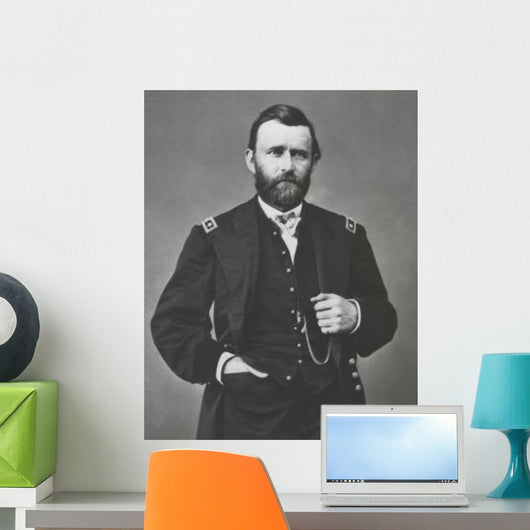 Digitally Restored Vector Portrait Wall Decal Design 9