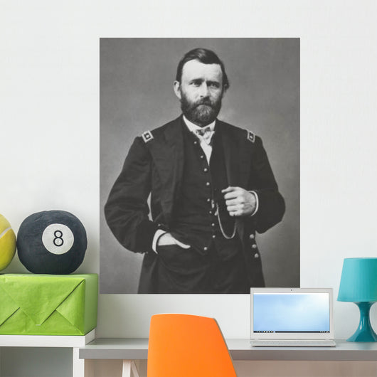 Digitally Restored Vector Portrait Wall Decal Design 9