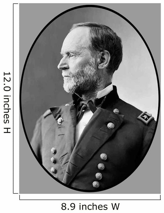 Digitally Restored Vector Portrait Wall Decal Design 8