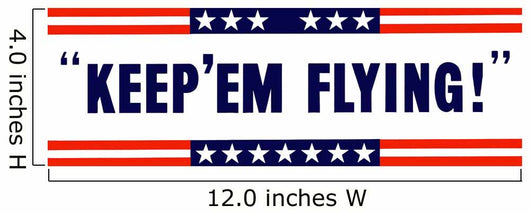 Digitally Restored War Propaganda Wall Decal Design 107