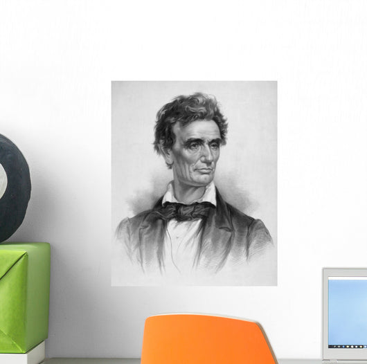 Digitally Restored Vintage Print Wall Decal Design 4