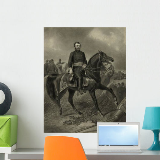 Digitally Restored Picture General Wall Decal Design 3