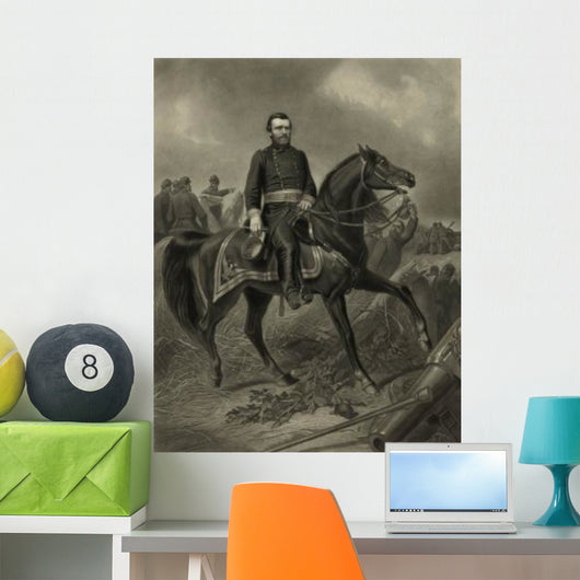 Digitally Restored Picture General Wall Decal Design 3